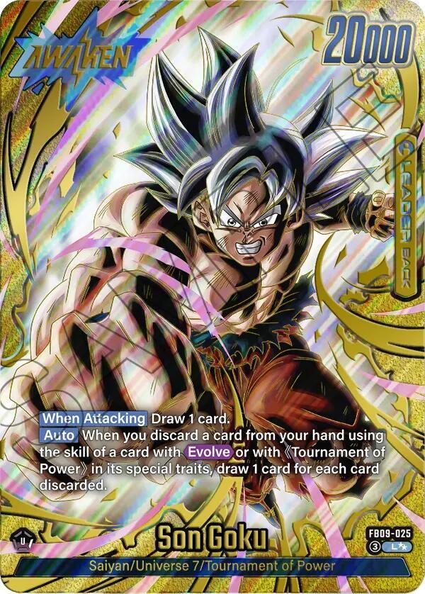 Son Goku [025] [Super Alternate Art] [Foil] (FB09-025)(L)