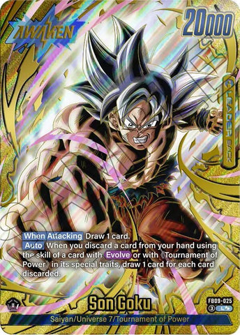 Son Goku [025] [Super Alternate Art] [Foil] (FB09-025)(L)