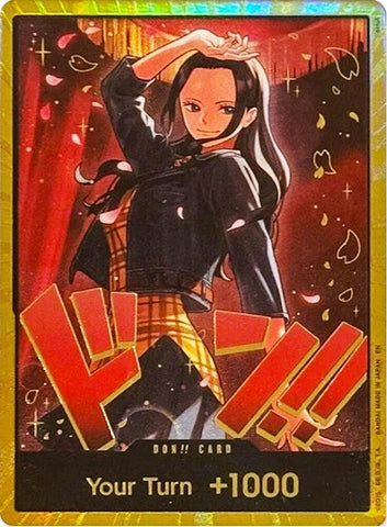 DON!! Card (Nico Robin) (Gold) - Foil (Extra Booster: Heroines Edition)()(DON!!)