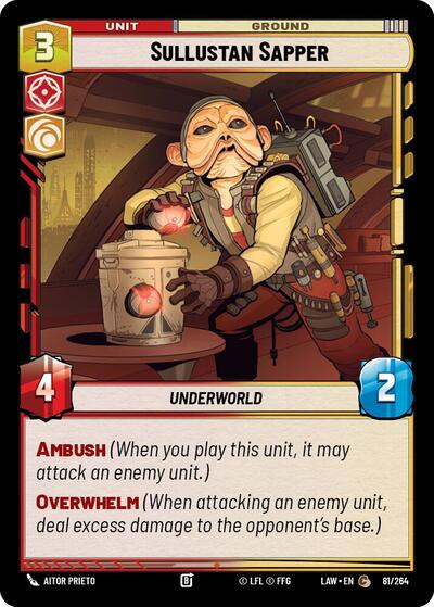 Sullustan Sapper (A Lawless Time)(LAW-081/264)(C)