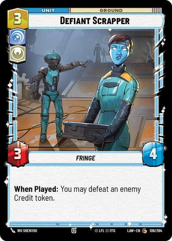 Defiant Scrapper (A Lawless Time)(LAW-106/264)(C)