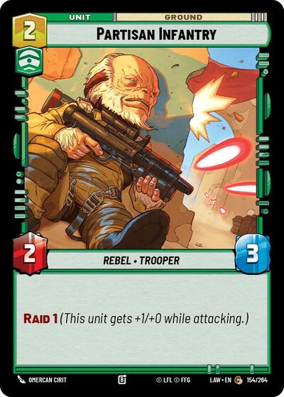 Partisan Infantry (A Lawless Time)(LAW-154/264)(C)