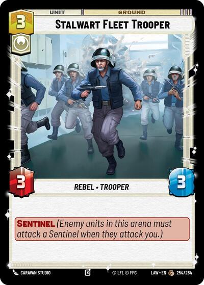 Stalwart Fleet Trooper (A Lawless Time)(LAW-254/264)(C)
