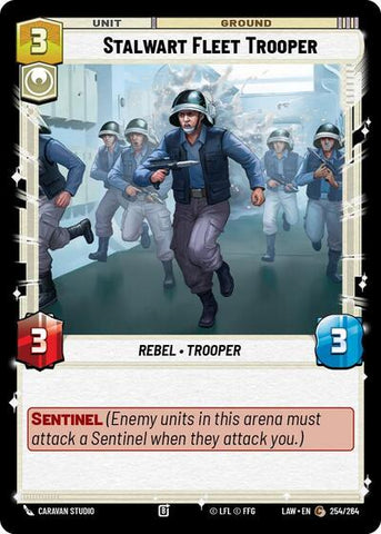Stalwart Fleet Trooper (A Lawless Time)(LAW-254/264)(C)