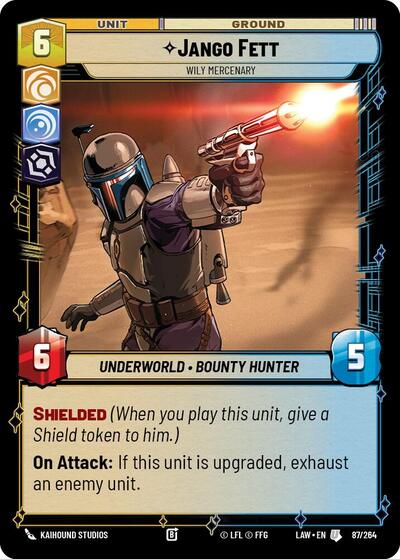 Jango Fett, Wily Mercenary (A Lawless Time)(LAW-087/264)(U)