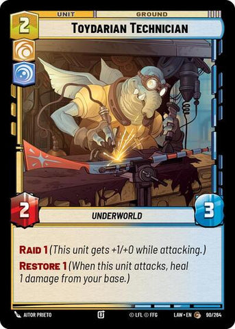 Toydarian Technician (A Lawless Time)(LAW-090/264)(C)