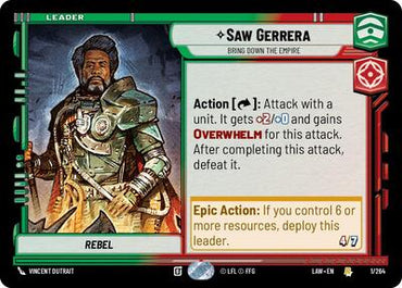 Saw Gerrera, Bring Down the Empire (A Lawless Time)(LAW-001/264)(R)
