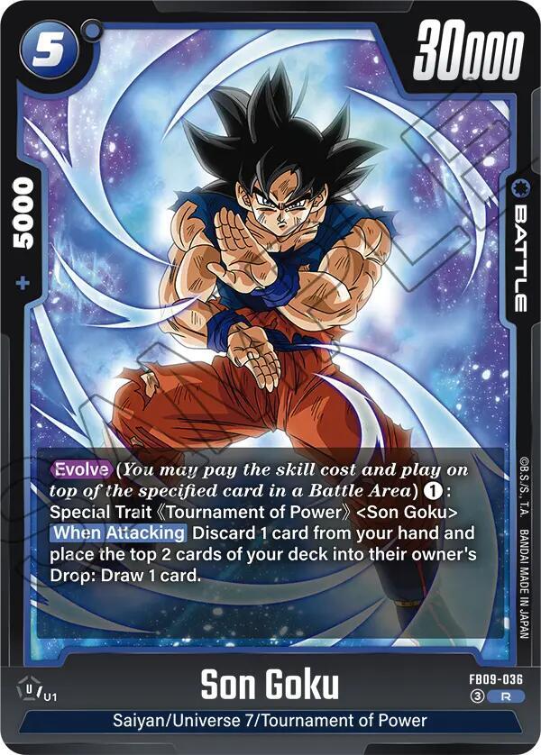 Son Goku [036] [Foil] (FB09-036)(R)