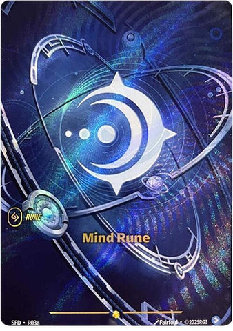 Mind Rune - Alternate Art - Foil (Spiritforged)(SFD-R03a/221)(O/AA)