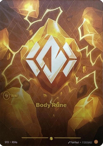 Body Rune - Alternate Art - Foil (Spiritforged)(SFD-R04a/221)(O/AA)