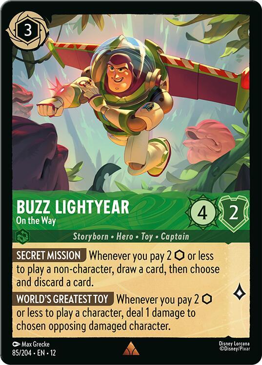 Buzz Lightyear - On the Way (Wilds Unknown)(12-85/204)(R)