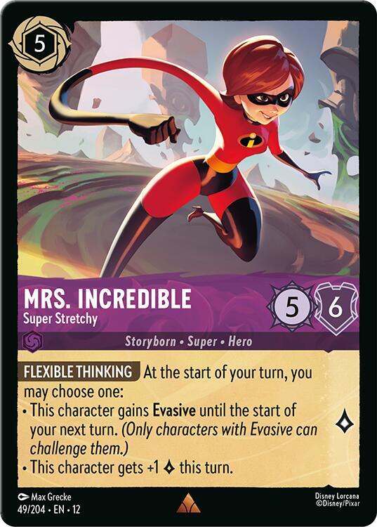 Mrs. Incredible - Super Stretchy (Wilds Unknown)(12-49/204)(R)