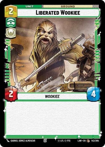 Liberated Wookie (A Lawless Time)(LAW-143/264)(C)
