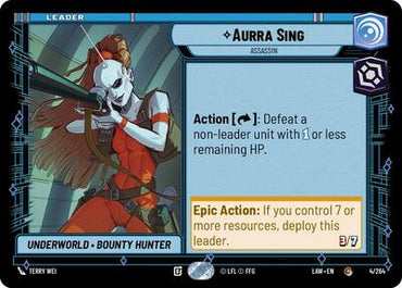 Aurra Sing, Assassin (A Lawless Time)(LAW-004/264)(C)