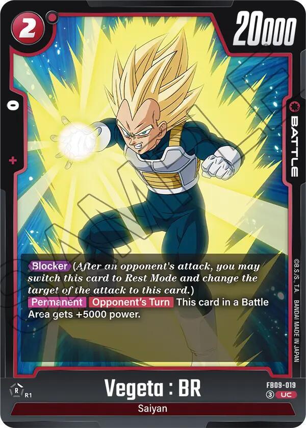 Vegeta : BR [019] (FB09-019)(UC)