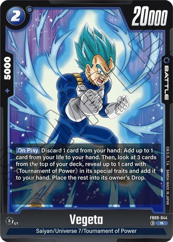 Vegeta [044] [Foil] (FB09-044)(R)