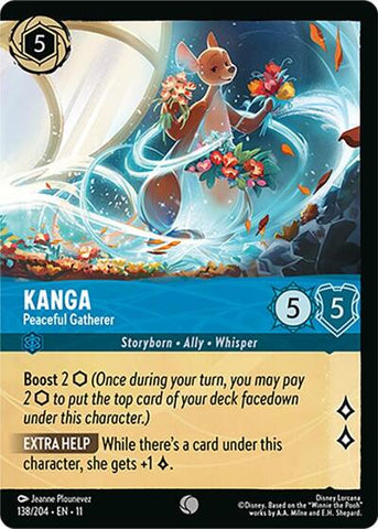 Kanga - Peaceful Gatherer - Cold Foil (Winterspell)(11-138/204)(C)