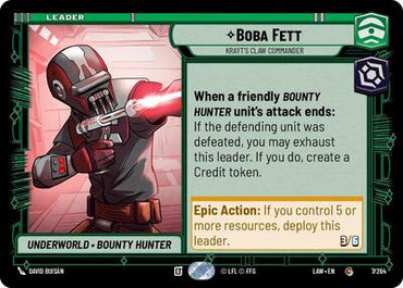 Boba Fett, Krayt's Claw Commander (A Lawless Time)(LAW-007/264)(C)