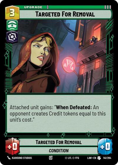 Targeted for Removal (A Lawless Time)(LAW-141/264)(U)