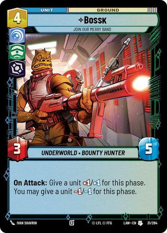 Bossk, Join Our Merry Band (A Lawless Time)(LAW-031/264)(U)