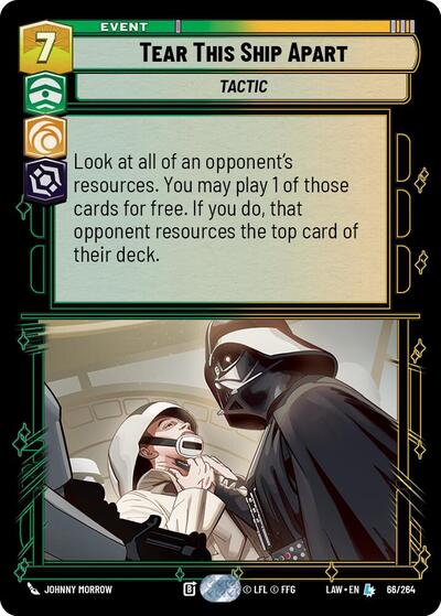 Tear This Ship Apart (A Lawless Time)(LAW-066/264)(L)
