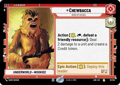 Chewbacca, Hero of Kessel (A Lawless Time)(LAW-013/264)(R)