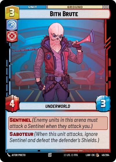 Bith Brute (A Lawless Time)(LAW-049/264)(C)