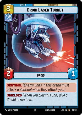 Droid Laser Turret (A Lawless Time)(LAW-118/264)(C)