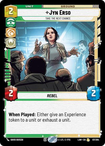 Jyn Erso, Take the Next Chance (A Lawless Time)(LAW-067/264)(R)