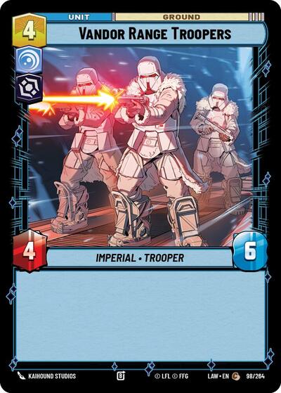 Vandor Range Troopers (A Lawless Time)(LAW-098/264)(C)