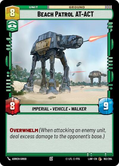 Beach Patrol AT-ACT (A Lawless Time)(LAW-162/264)(C)