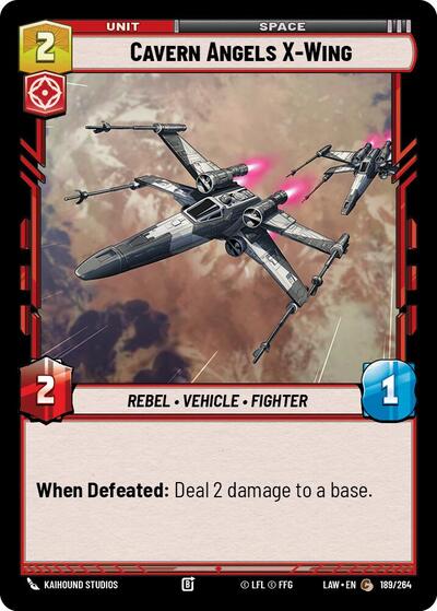 Cavern Angels X-Wing (A Lawless Time)(LAW-189/264)(C)