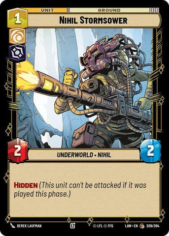 Nihil Stormsower (A Lawless Time)(LAW-209/264)(C)