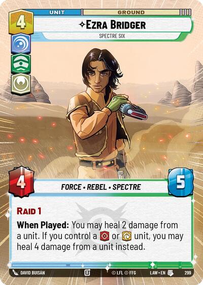Ezra Bridger, Spectre Six (Hyperspace) (A Lawless Time)(LAW-299/901)(U)