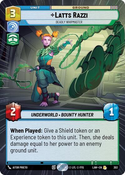Latts Razzi, Deadly Whipmaster (Hyperspace) (A Lawless Time)(LAW-303/901)(R)