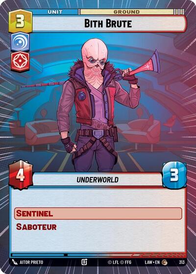 Bith Brute (Hyperspace) (A Lawless Time)(LAW-313/901)(C)