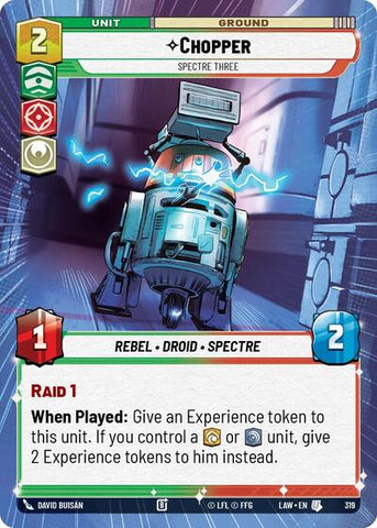 Chopper, Spectre Three (Hyperspace) (A Lawless Time)(LAW-319/901)(U)