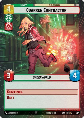 Quarren Contractor (Hyperspace) (A Lawless Time)(LAW-324/901)(C)