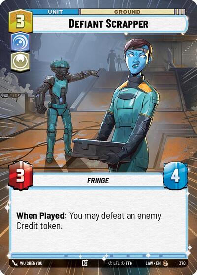 Defiant Scrapper (Hyperspace) (A Lawless Time)(LAW-370/901)(C)