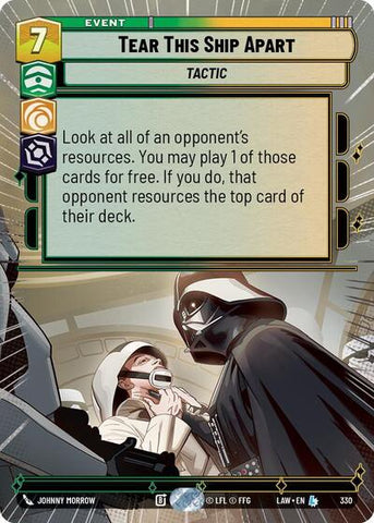 Tear This Ship Apart (Hyperspace) (A Lawless Time)(LAW-330/901)(L)