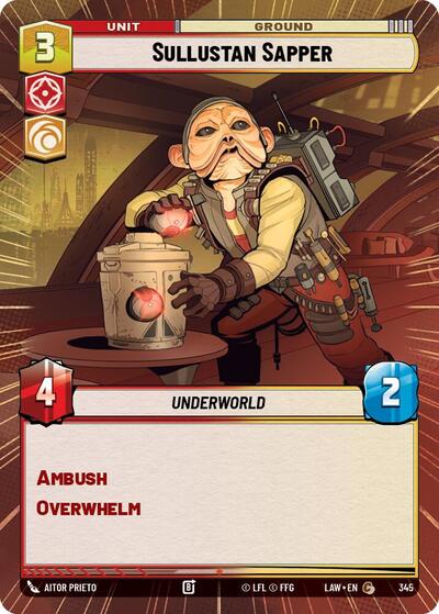 Sullustan Sapper (Hyperspace) (A Lawless Time)(LAW-345/901)(C)