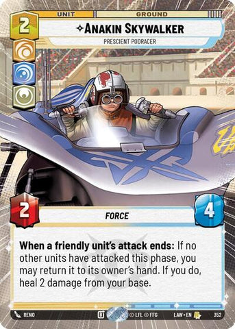 Anakin Skywalker, Prescient Podracer (Hyperspace) (A Lawless Time)(LAW-352/901)(R)