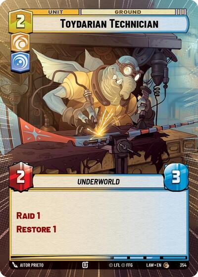 Toydarian Technician (Hyperspace) (A Lawless Time)(LAW-354/901)(C)