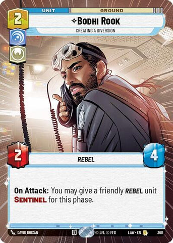 Bodhi Rook, Creating a Diversion (Hyperspace) (A Lawless Time)(LAW-368/901)(R)