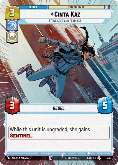 Cinta Kaz, Stone Cold and Fearless (Hyperspace) (A Lawless Time)(LAW-369/901)(U)