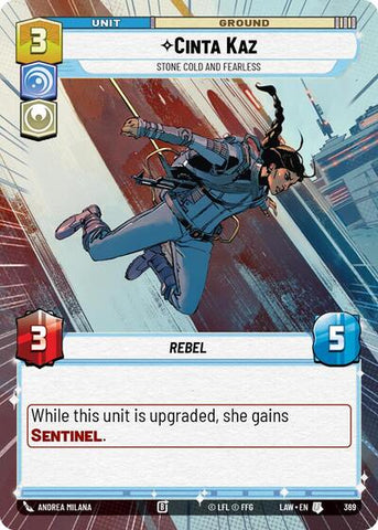 Cinta Kaz, Stone Cold and Fearless (Hyperspace) (A Lawless Time)(LAW-369/901)(U)