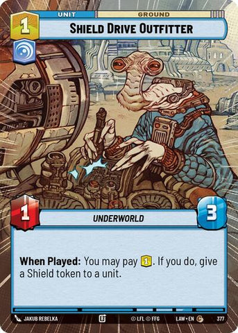 Shield Drive Outfitter (Hyperspace) (A Lawless Time)(LAW-377/901)(C)