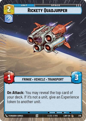Rickety Quadjumper (Hyperspace) (A Lawless Time)(LAW-379/901)(C)