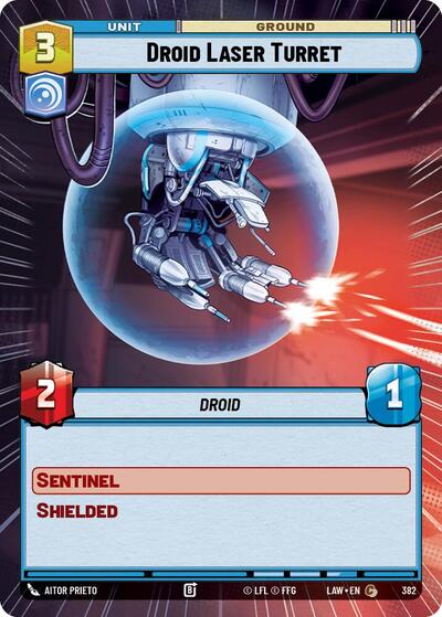 Droid Laser Turret (Hyperspace) (A Lawless Time)(LAW-382/901)(C)