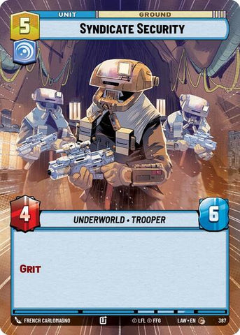 Syndicate Security (Hyperspace) (A Lawless Time)(LAW-387/901)(C)